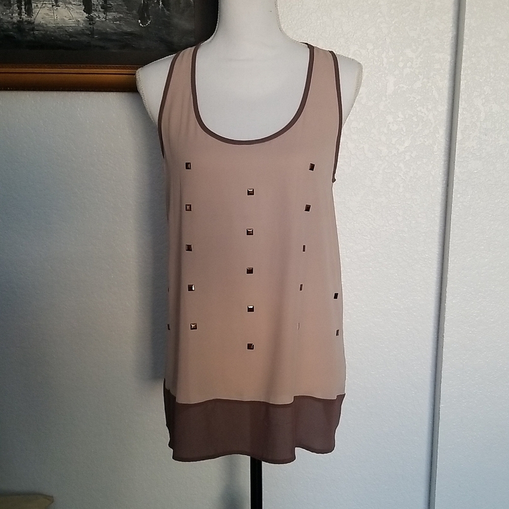Chiffon studded blouse-Nordstrom